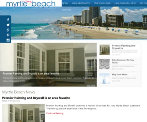 MYRtle-Beach.com(Myrtle Beach) Screenshot