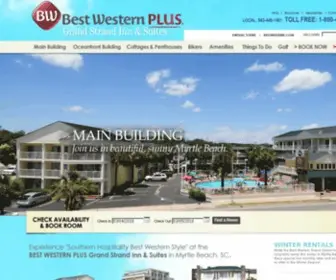 MYRtlebeachbestwestern.com(BEST WESTERN PLUS Grand Strand Inn & Suites Myrtle Beach) Screenshot