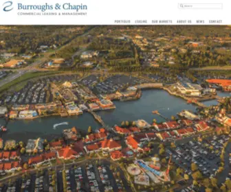 MYRtlebeachcommercialleasing.com(Burroughs & Chapin) Screenshot