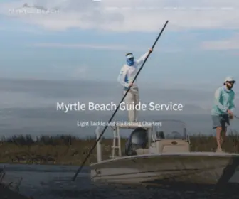 MYRtlebeachguideservice.com(Myrtle Beach Fishing Guide) Screenshot