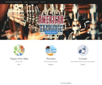 MYRtlebeachhappyhour.com(Myrtle Beach Happy Hour) Screenshot