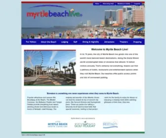 MYRtlebeachlive.com(Myrtle Beach Live) Screenshot