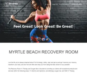 MYRtlebeachrecoveryroom.com(IV Therapy) Screenshot