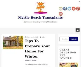 MYRtlebeachtransplants.com(Myrtle Beach Transplants) Screenshot