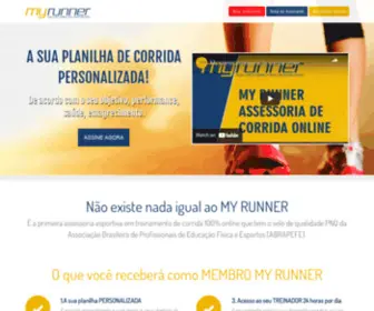 Myrunner.com.br(My Runner) Screenshot