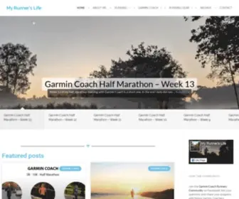 Myrunnerslife.com(My Runner&#039;s Life) Screenshot