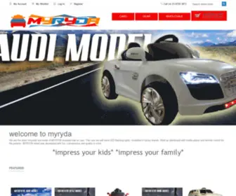 MYRyda.net(MYRYDA Ride On Toys) Screenshot