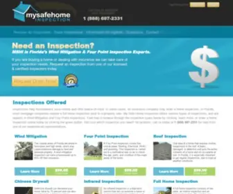 Mysafehomeinspection.com(Wind Mitigation Inspection Company) Screenshot