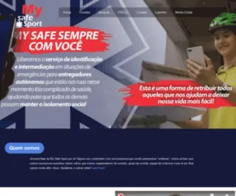 Mysafesport.com.br(My Safe Sport) Screenshot