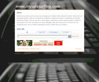 Mysafesurfing.com(Sito web sospeso) Screenshot