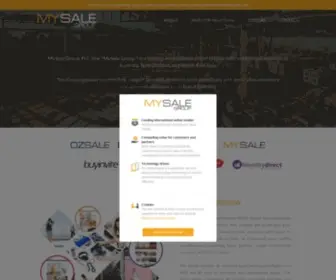 Mysale.co.uk(The MySale Group) Screenshot