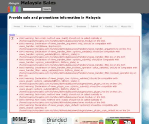 Mysales.com.my(Malaysia Sales) Screenshot