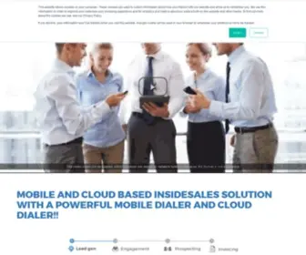 Mysalesdialer.com(Mysalesdialer) Screenshot