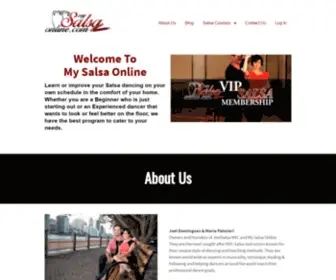 Mysalsaonline.com(Salsa Classes Online) Screenshot