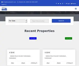 Mysampatti.com(My Sampatti) Screenshot