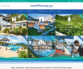 Mysamuirealestate.com(CENTURY 21 Samui) Screenshot