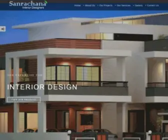 Mysanrachana.com(SANRACHANA INTERIOR DESIGNER) Screenshot