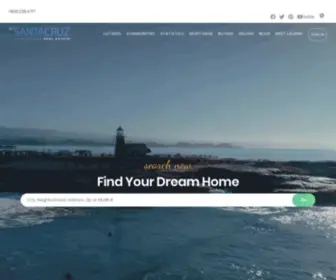 Mysantacruzrealestate.com(Santa Cruz Real Estate) Screenshot