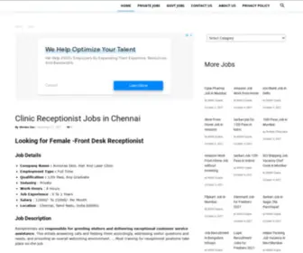 Mysarkarijobfind.com(MySarkari Job Find) Screenshot