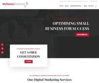 Mysassybusiness.com(Small Business Digital Marketing Australia) Screenshot