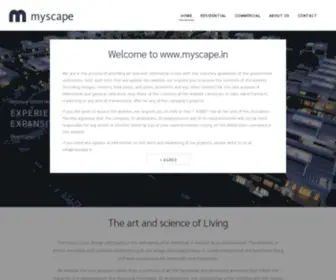 MYscape.in(Myscape MEA) Screenshot