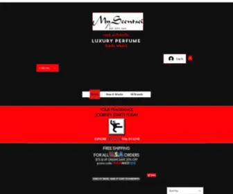 MYscentsei.com(Your Affordable Access to Luxury Cologne and Perfume Decants myscentsei perfume store Luxury Perfumes for Sale) Screenshot