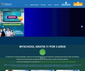 MYSchool.cl(MyInstitute) Screenshot