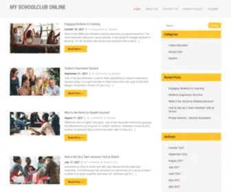 MYSchoolclubonline.com(My Schoolclub Online) Screenshot