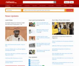 MYSchoolcomm.com(Nigerian Students) Screenshot