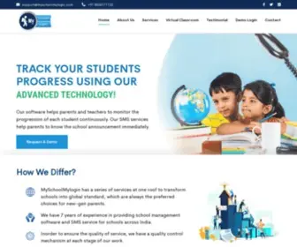 MYSchoolmylogin.com(School softwares) Screenshot
