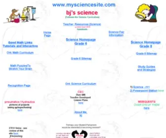 MYsciencesite.com(Bj's MST) Screenshot