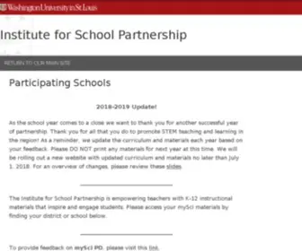 MYscipartners.com(MySci) Screenshot
