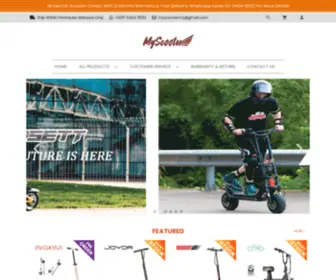 MYscooter.my(Electric Scooters Store In Malaysia) Screenshot