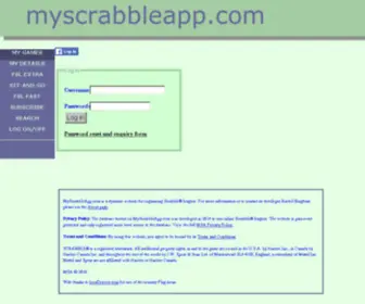 MYScrabbleapp.com(MyScrabbleApp) Screenshot