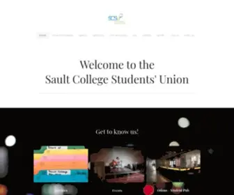 MYScsu.ca(The official website for Sault College Students Union) Screenshot