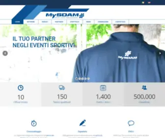 MYsdam.net(MySDAM servizi timing cronometraggio) Screenshot