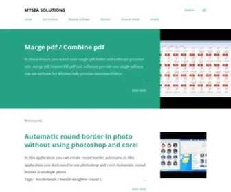 Myseasolutions.com(MySea Solutions) Screenshot