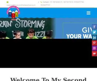 Mysecondhomeschool.co.in(My Second Home School) Screenshot