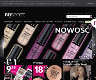 Mysecret.com.pl(Makijaż) Screenshot