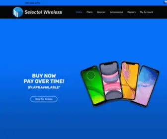 Myselectelwireless.com(搏手机版登入界面) Screenshot