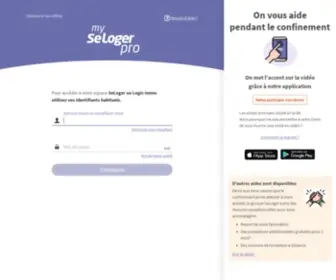 Myselogerpro.com(My SeLoger Pro) Screenshot