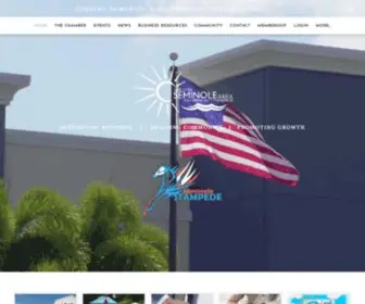 Myseminolechamber.com(Greater Seminole Area Chamber of Commerce) Screenshot