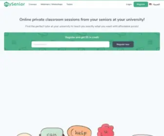 Mysenior.io(mysenior) Screenshot