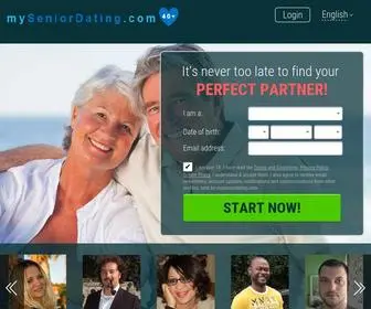 Myseniordating.com(Senior Dating Site Online for find the Best Relationship) Screenshot