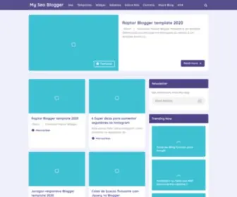 Myseoblogger.com(My Seo Blogger) Screenshot