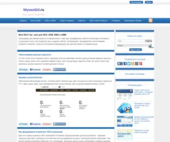 Myseogid.ru(Мой SEO Гид) Screenshot