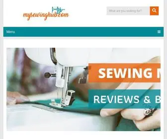 Mysewinghub.com(My Sewing Hub) Screenshot