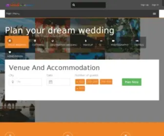 MYshaadiwale.com(Best Wedding Planners in Bangalore) Screenshot