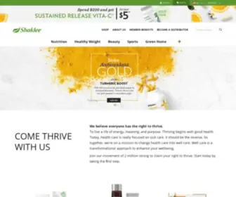 MYshaklee.com(Best online vitamin and supplement store) Screenshot