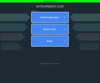 MYsharebox.com(MYsharebox) Screenshot